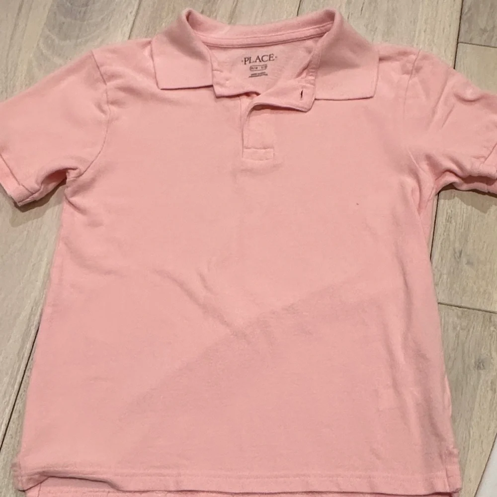 BUNDLE Pink and White Cotton Polo Set The Children's Place